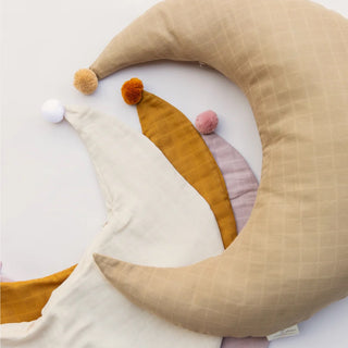 Moon Pillow Cover - Camel