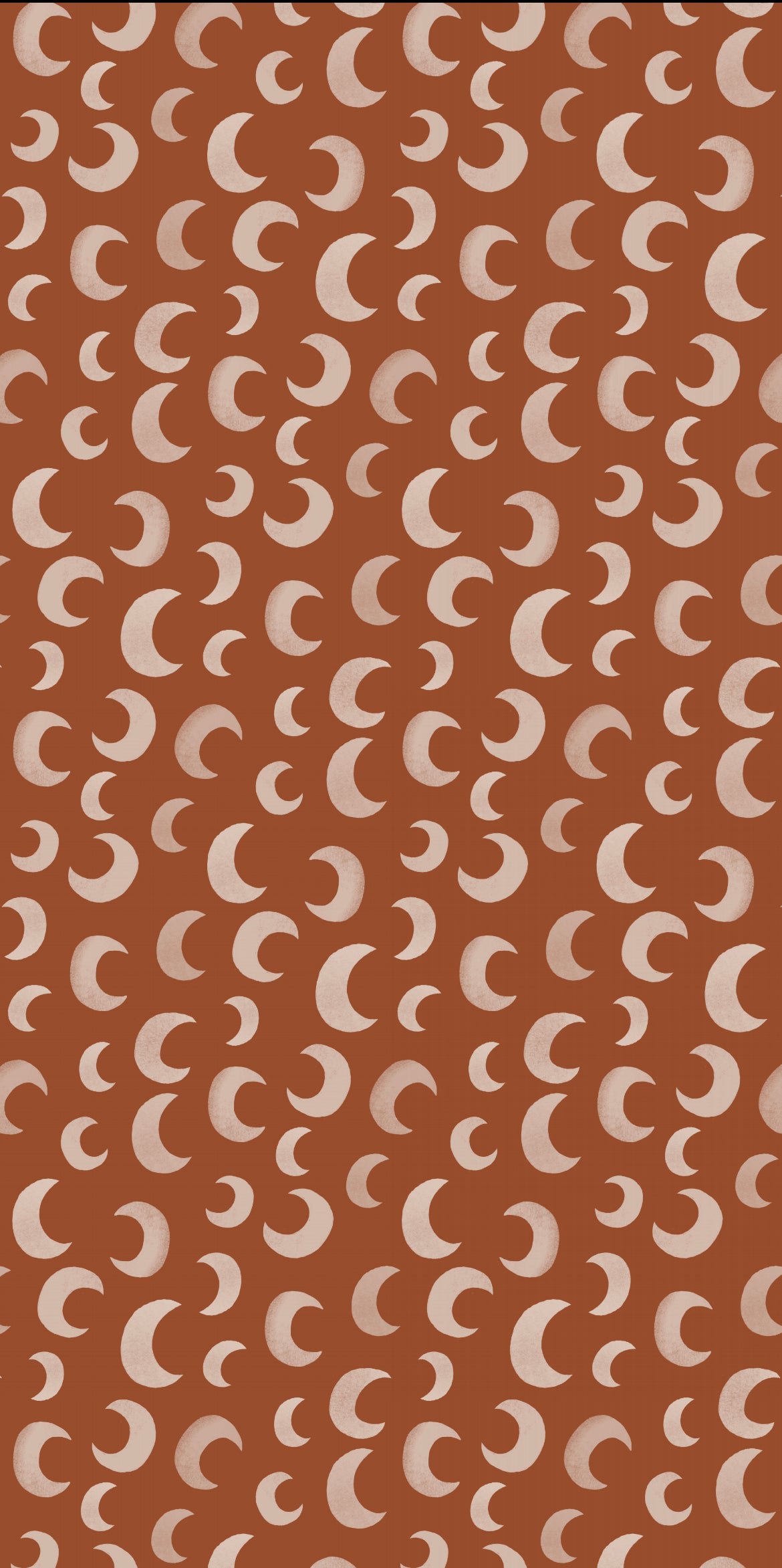 Wallpaper Moon - Rust