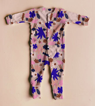 Pyjama Flower Play Pink PRE ORDER - Naturel Noord